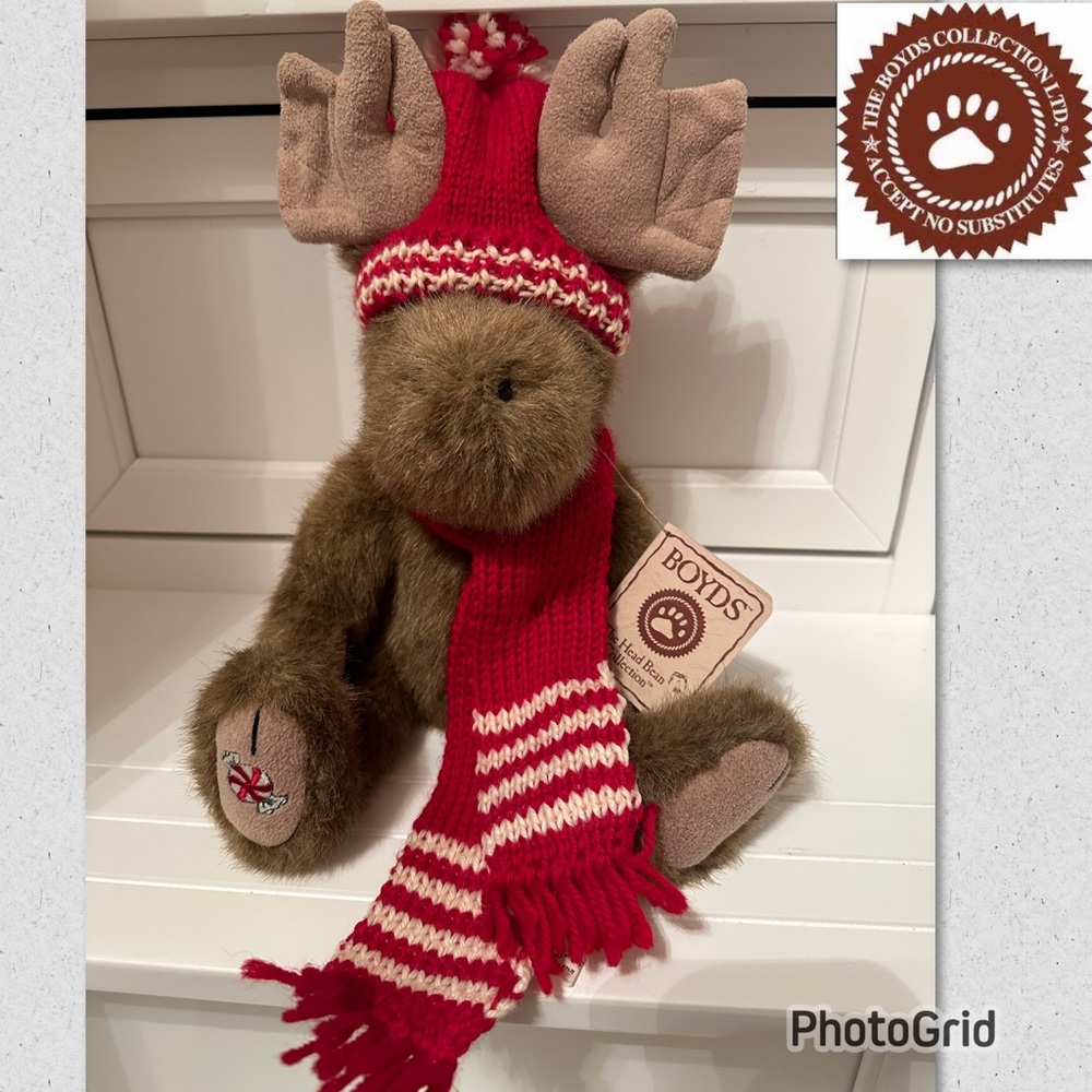 NWT, Boyds Bears, Best Dressed Series, Lester Mintly